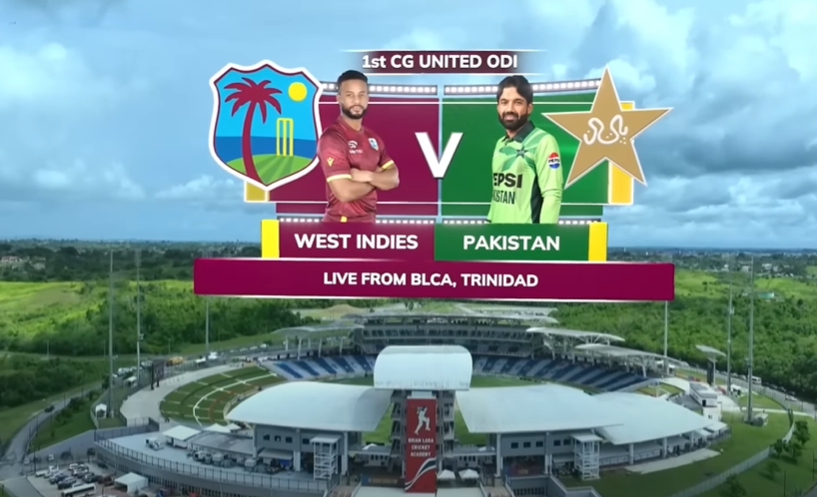 Pakistan vs West Indies 1st ODI 2025