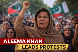 Aleema Khan Adiyala Jail protests