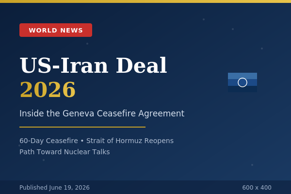US-Iran Deal 2026