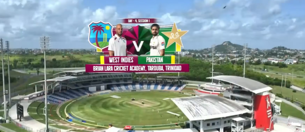 pakistan vs west indes first test
